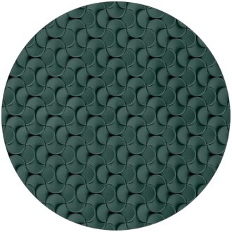 Ковёр - Lotus Tile Round Greenhouse - MOOOI - 350 x 350