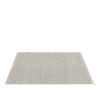 Ковёр - Ply Rug / Recycled Polyester  Black/White - MUUTO - 85 x 140