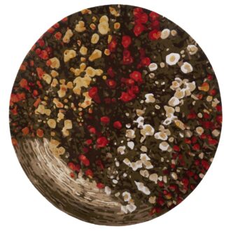 Ковёр - Spring Flowers Round - Carpet decor by Fargotex - 250 x 250