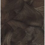 Ковёр - Vibrato Bee Rectangle Chocolate - MOOOI - 300 x 400