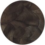 Ковёр - Vibrato Bee Round Chocolate - MOOOI - 350 x 350