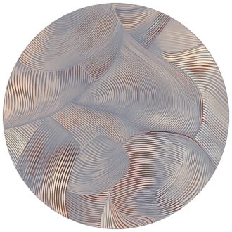 Ковёр - Vibrato Bee Round Dove - MOOOI - 250 x 250
