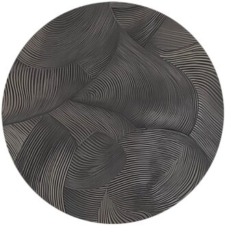 Ковёр - Vibrato Bee Round Indigo - MOOOI - 250 x 250