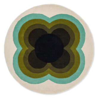 Ковёр Sunflower Olive 060007 - Orla Kiely - 150 x 150