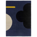 Ковёр Geo Flower Denim 060608 - Orla Kiely - 120 x 180