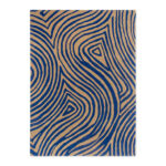 Ковёр Decor Groove Electric blue 097708 - Brink & Campman - 140 x 200