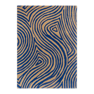 Ковёр Decor Groove Electric blue 097708 - Brink & Campman - 140 x 200