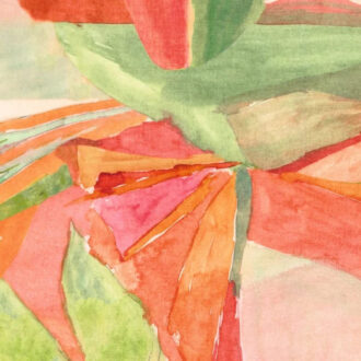 Ткань Douceur Ardente - Blush multicolore - Casamance - 10010235