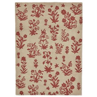 Ковёр Woodland Glade Linen/Russet Brown 146801 - Sanderson - 250 x 350