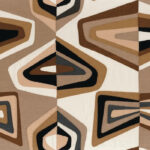 Ткань West Dream - Praline noir - Casamance - 43780123