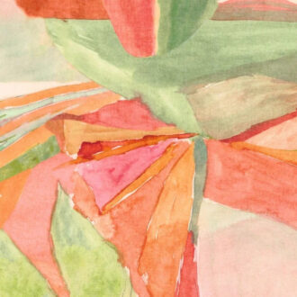 Ткань Vallees Suspendues - Blush multicolore - Casamance - 46850126
