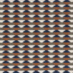 Ткань Moki - Bleu orange brule - Casamance - 47370328