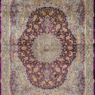 Ковёр - MASTERPIECE WOOL AND SILK - Moshiri - 201 x 302 см (MAWS_M_018-24-460-DMAGENTA)