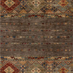 Ковёр - SHAWL KANDI - SHEENA CARPETS - 78 x 120 см (SHA K_R_BROWN-BROWN(78x120))