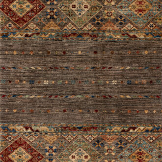 Ковёр - SHAWL KANDI - SHEENA CARPETS - 78 x 120 см (SHA K_R_BROWN-BROWN(78x120))