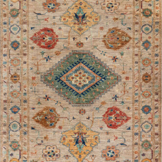 Ковёр - KAZAK ROYAL - SHEENA CARPETS - 147 x 196 см (KAZR_R_GRAY-GRAY(147x196))