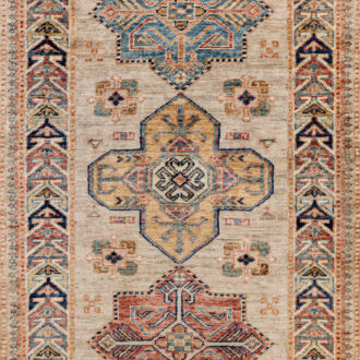 Ковёр - KAZAK ROYAL - SHEENA CARPETS - 81 x 127 см (KAZR_R_GOLD-GOLD(81x127))
