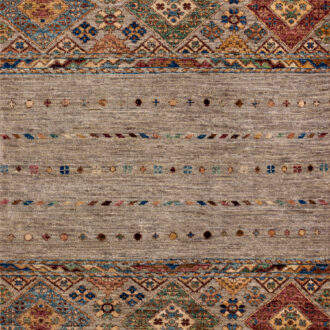 Ковёр - SHAWL KANDI - SHEENA CARPETS - 73 x 123 см (SHA K_R_BROWN-BROWN(73x123))