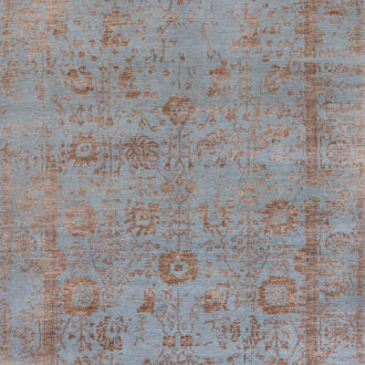 Ковёр - MODERN D - DIAMOND CARPETS - 184 x 275 см (MODD_R_VASE-3-J.BLUE-GOLD)