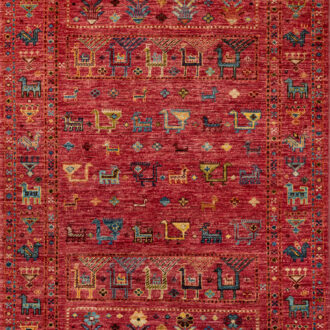 Ковёр - SHAWL KANDI - SHEENA CARPETS - 103 x 151 см (SHA K_R_PURPAL-PURPAL(103x151))