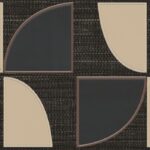 Обои - Casamance - Hikari Noir / Taupe - 71370323
