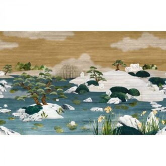 Обои - Casamance - Adachi Mordoré marine - 71530123