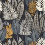 Обои - Casamance - Sabal Encre/ocre - A74680570