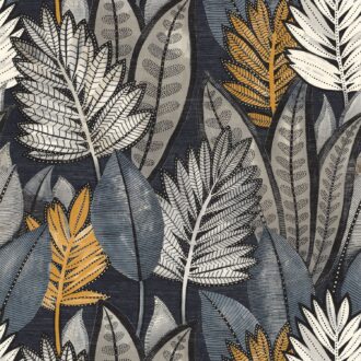 Обои - Casamance - Sabal Encre/ocre - A74680570