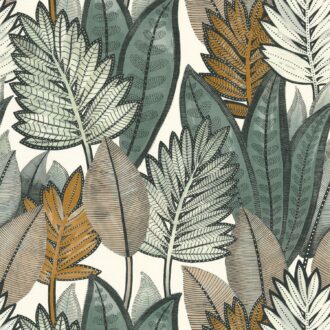 Обои - Casamance - Sabal Blanc/celadon - A74680672