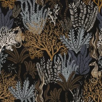 Обои - Casamance - Posidonie Noir - 74700406