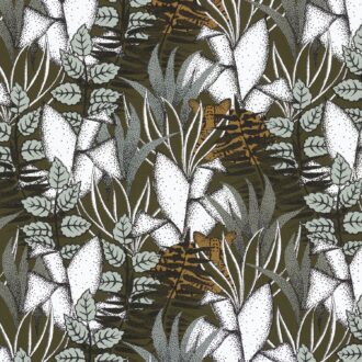 Обои - Casamance - Tigris Kaki - 74731734