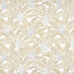 Обои - Casamance - Palmeta Blanc/Doré - 74742044