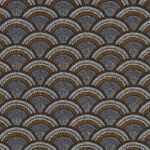 Обои - Casamance - Otto Carbone/Doré/Métallisé - 74821748