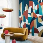 Обои - Casamance - Pablo Marine/Terracotta - 74880406