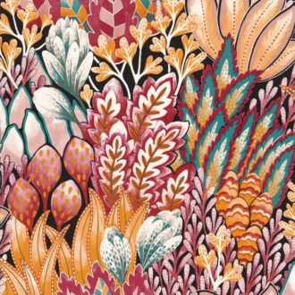 Обои - Casamance - Avicennia Fuschia/Ocre - 75162754