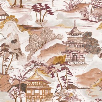 Обои - Casamance - Nara Blanc Garance - 75310304