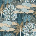 Обои - Casamance - Marakanda Marine Doré - 75380100