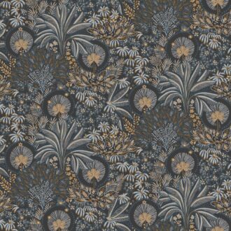 Обои - Casamance - Persée Noir cuivré - 75391528