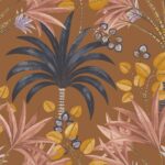 Обои - Casamance - Mirissa Ambre / Blush - 75521120