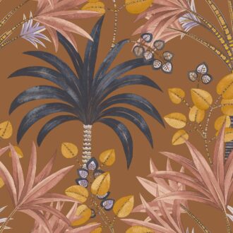 Обои - Casamance - Mirissa Ambre / Blush - 75521120