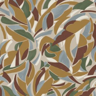 Обои - Casamance - Collage Grege Moutarde - 75553874