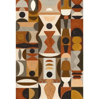 Обои - Casamance - Modelage Terracotta Sable - A75564180