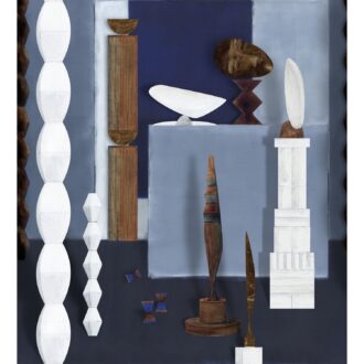 Обои - Casamance - L'atelier de Brancusi Bleu d'egypte - 75580202