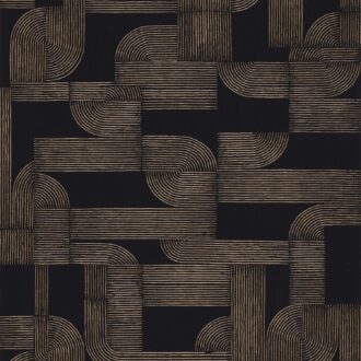 Обои - Casamance - Hector Noir/Doré - 75701936