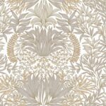 Обои - Casamance - Chardon Blanc/Doré - 75733160