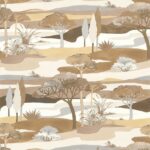 Обои - Casamance - Cap Ferret Sable/latte - 75870100