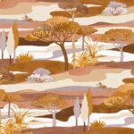 Обои - Casamance - Cap Ferret Ocre/nude - 75870304