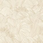 Обои - Casamance - Marée haute Blanc/doré - 75901936