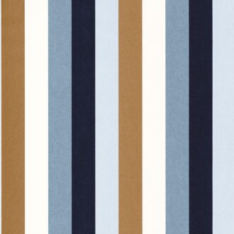Обои - Casamance - Transat Bleu persan/or - 75923262