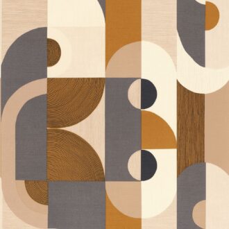 Обои - Casamance - Vassily Ardoise/Ambre - 75990202